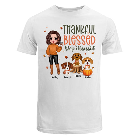Fall Season Dog Mom Cute Dogs Personalized Shirt